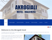 Tablet Screenshot of akrogiali.com